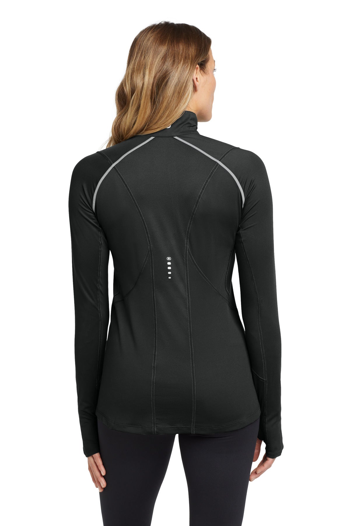 Blacktop OGIO Women's Nexus 1/4-Zip Pullover. LOE335