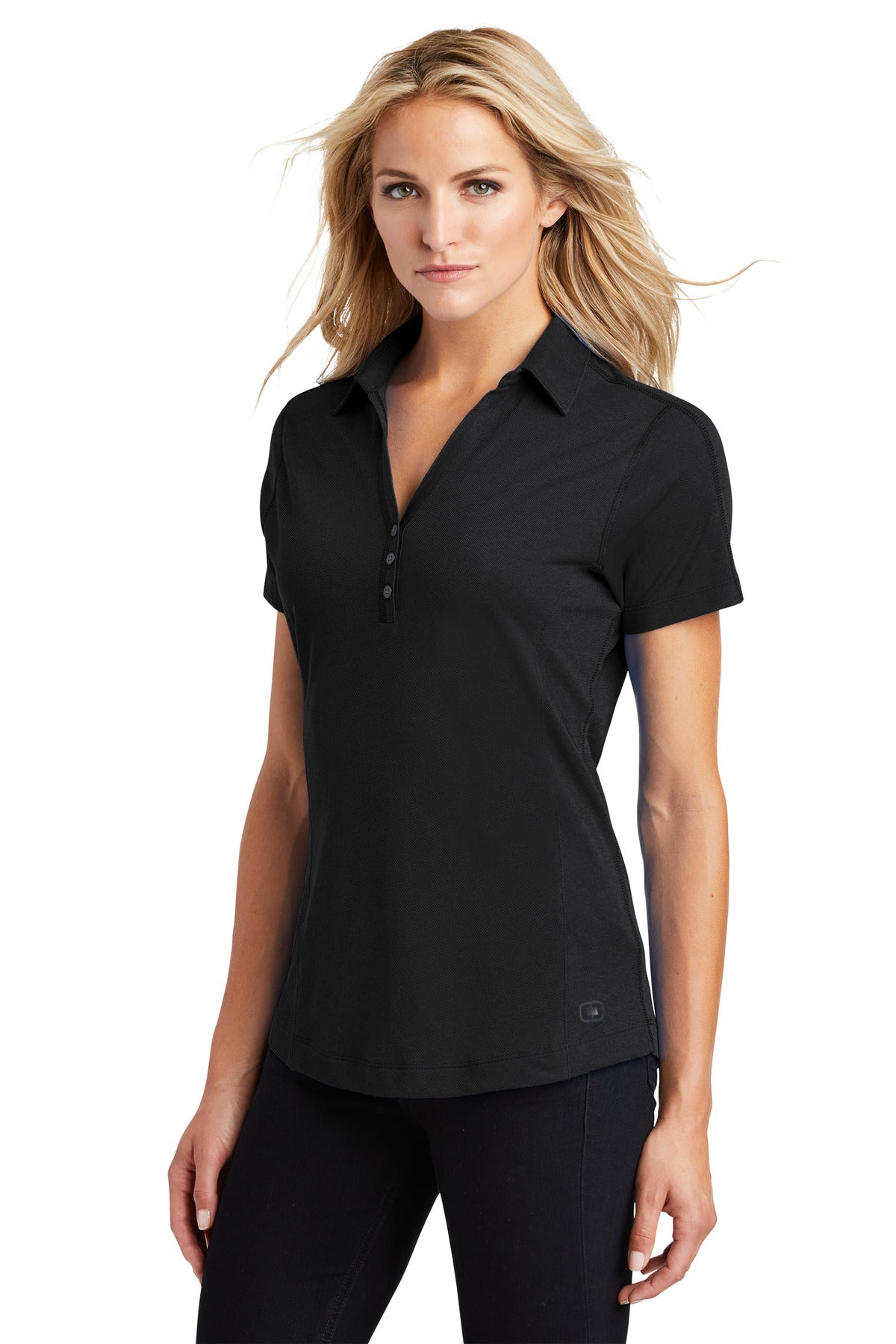 Blacktop OGIO Women's Onyx Polo. LOG126