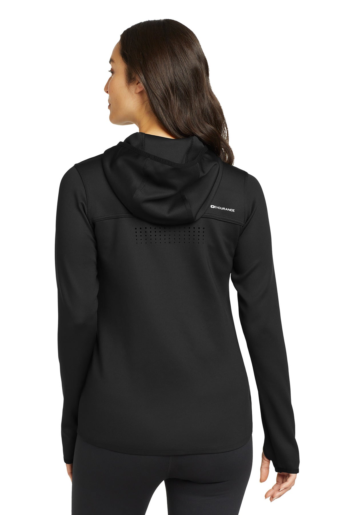 Blacktop OGIO Women's Stealth Full-Zip Jacket. LOE728