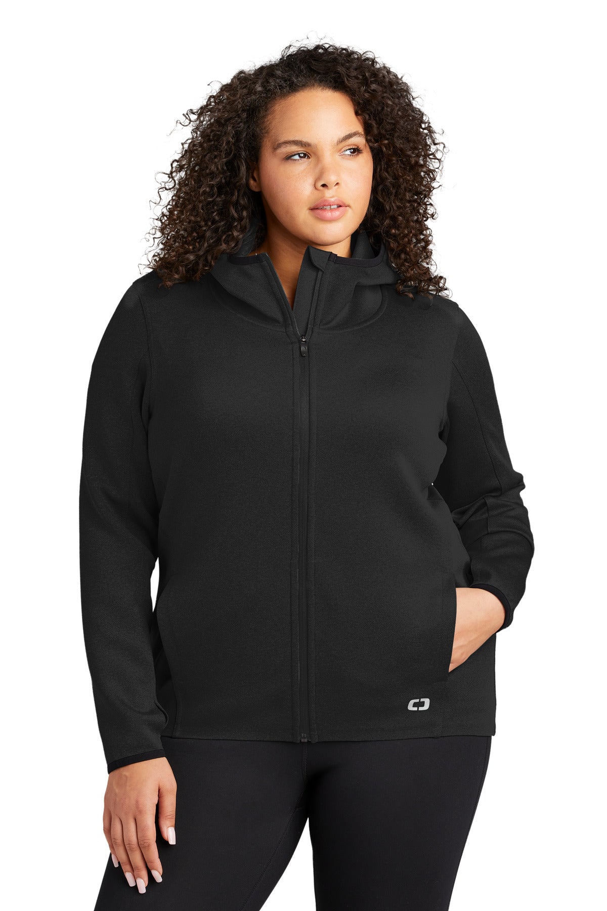 Blacktop OGIO Women's Stealth Full-Zip Jacket. LOE728