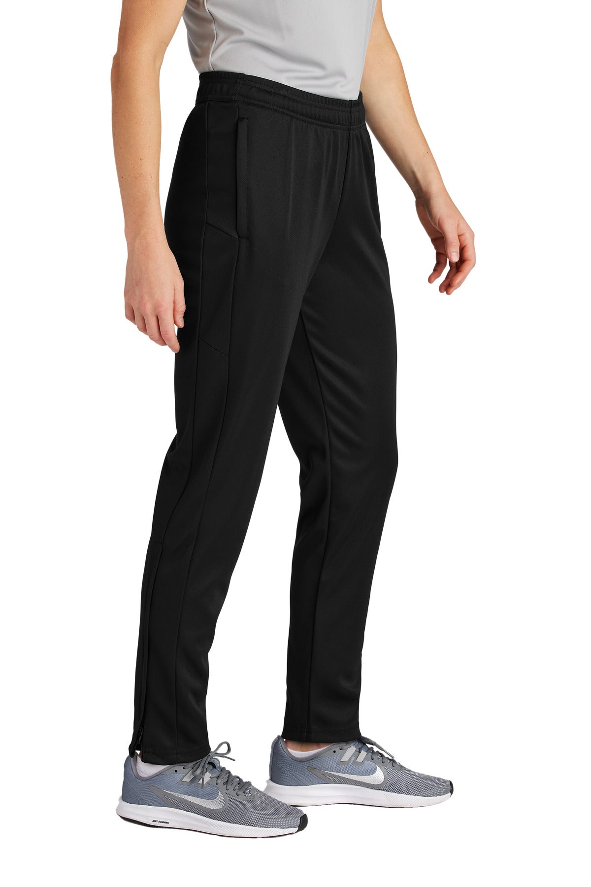 Blk/Blk Sport-Tek Women's Travel Pant LPST800