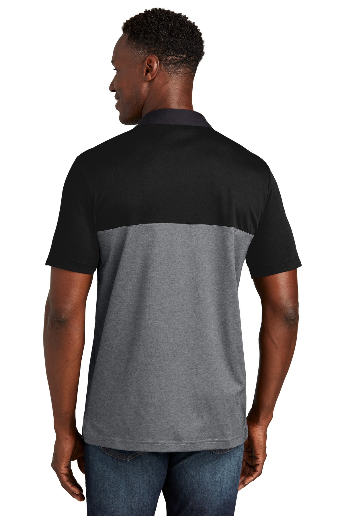 Blk/DkGyHt TravisMathew Sunset Blocked Polo TM1MY401