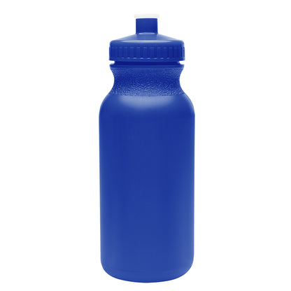 BLUE 20 Oz. Thrive Bike Bottle Colors plain grouped