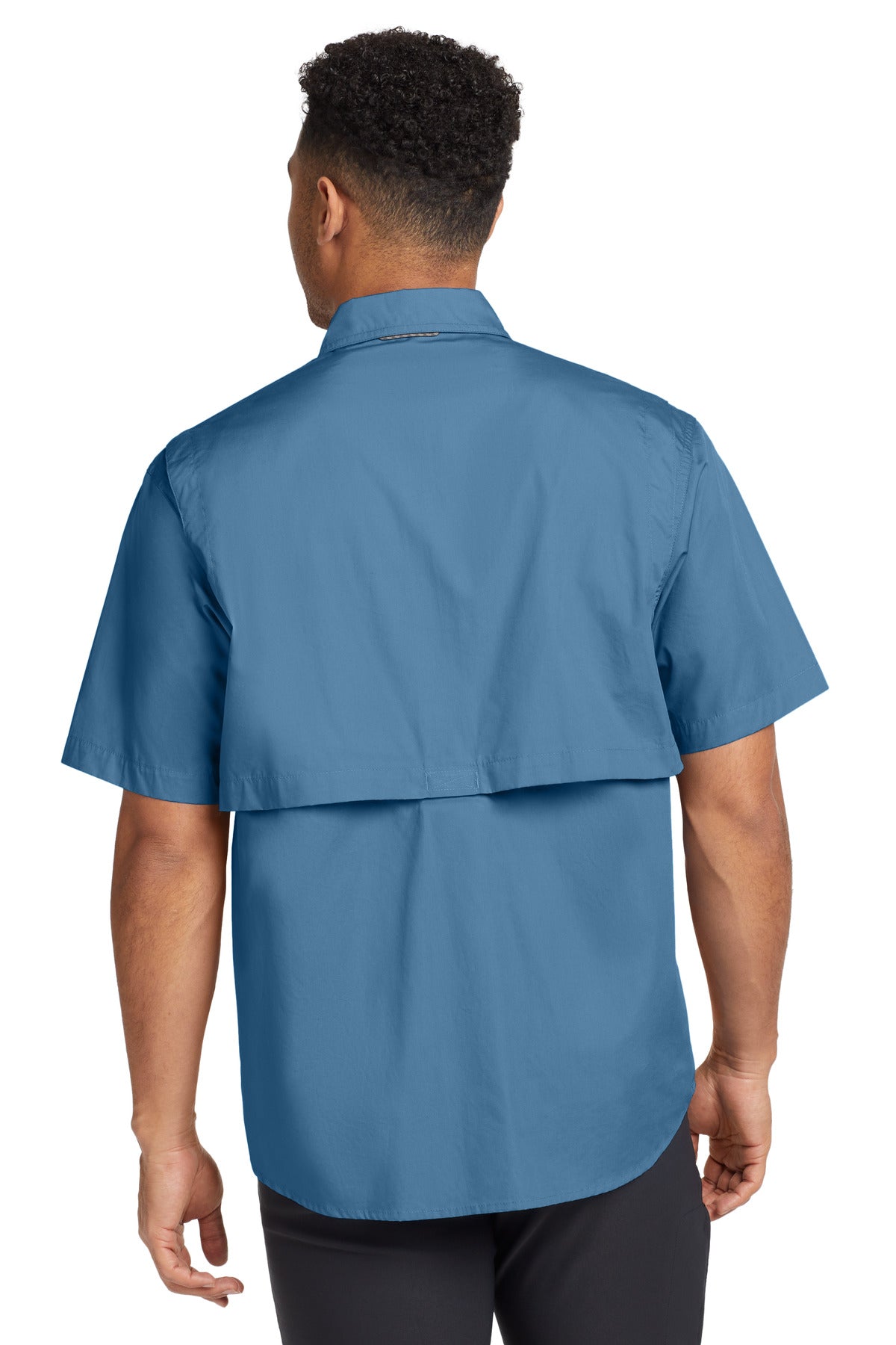 Blue Gill Eddie Bauer - Short Sleeve Fishing Shirt. EB608