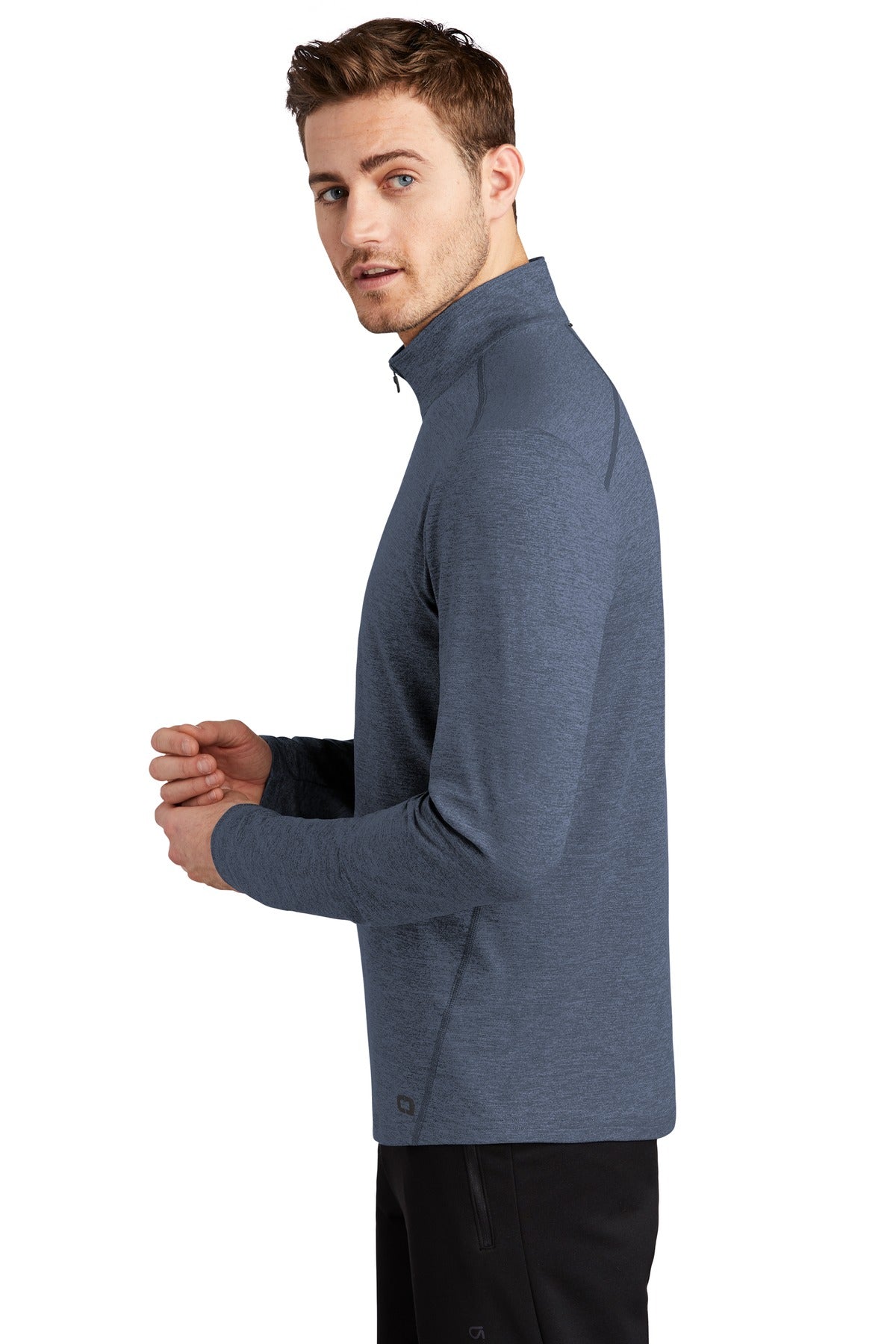 Blue Indigo He OGIO Force 1/4-Zip OE341