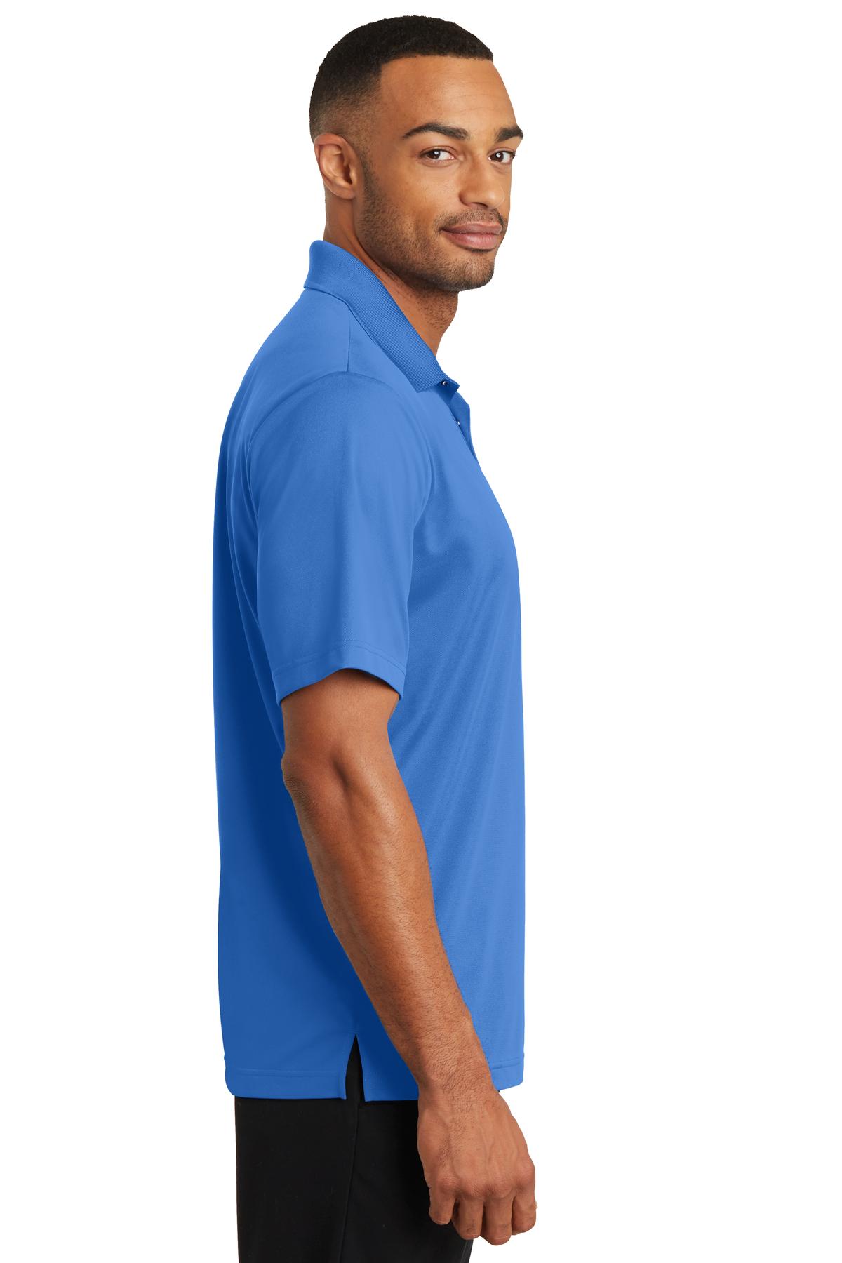 Blue Lake CornerStone Micropique Gripper Polo. CS421