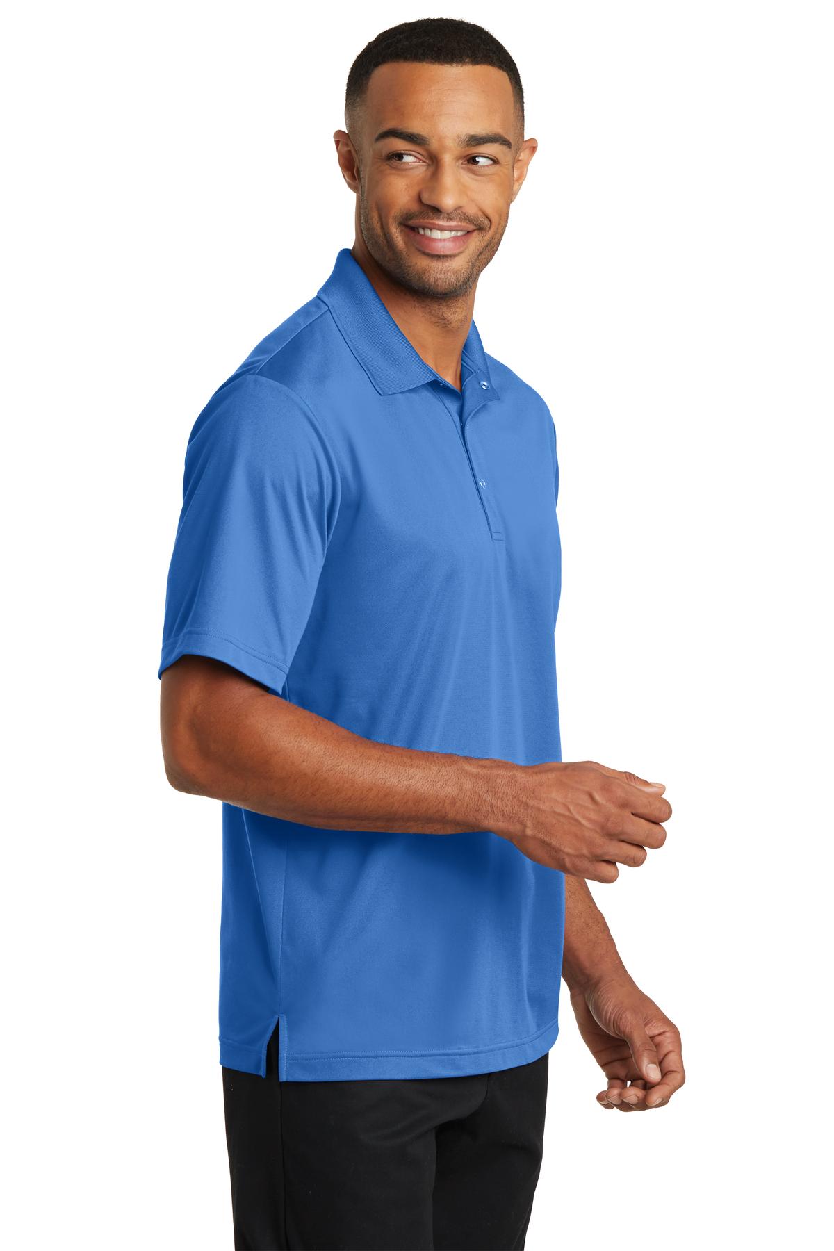 Blue Lake CornerStone Micropique Gripper Polo. CS421