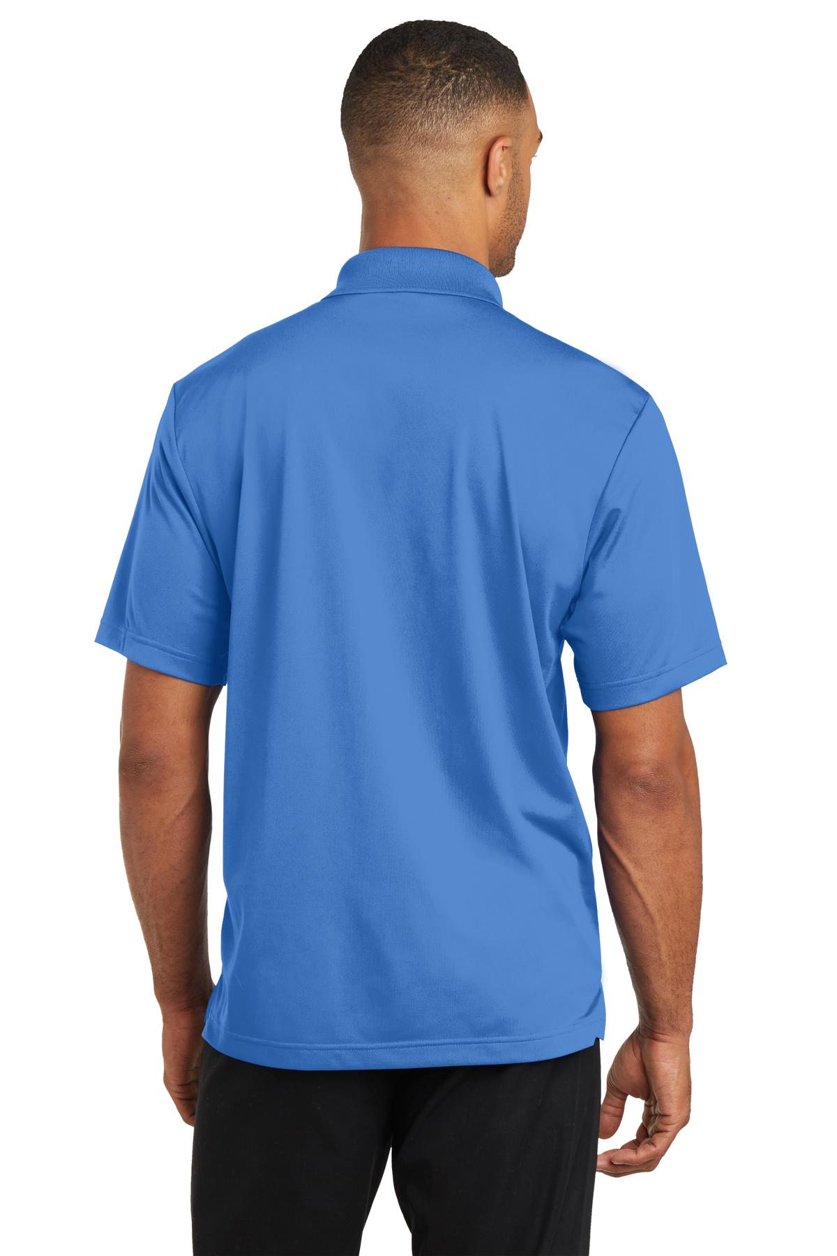 Blue Lake CornerStone Micropique Gripper Polo. CS421