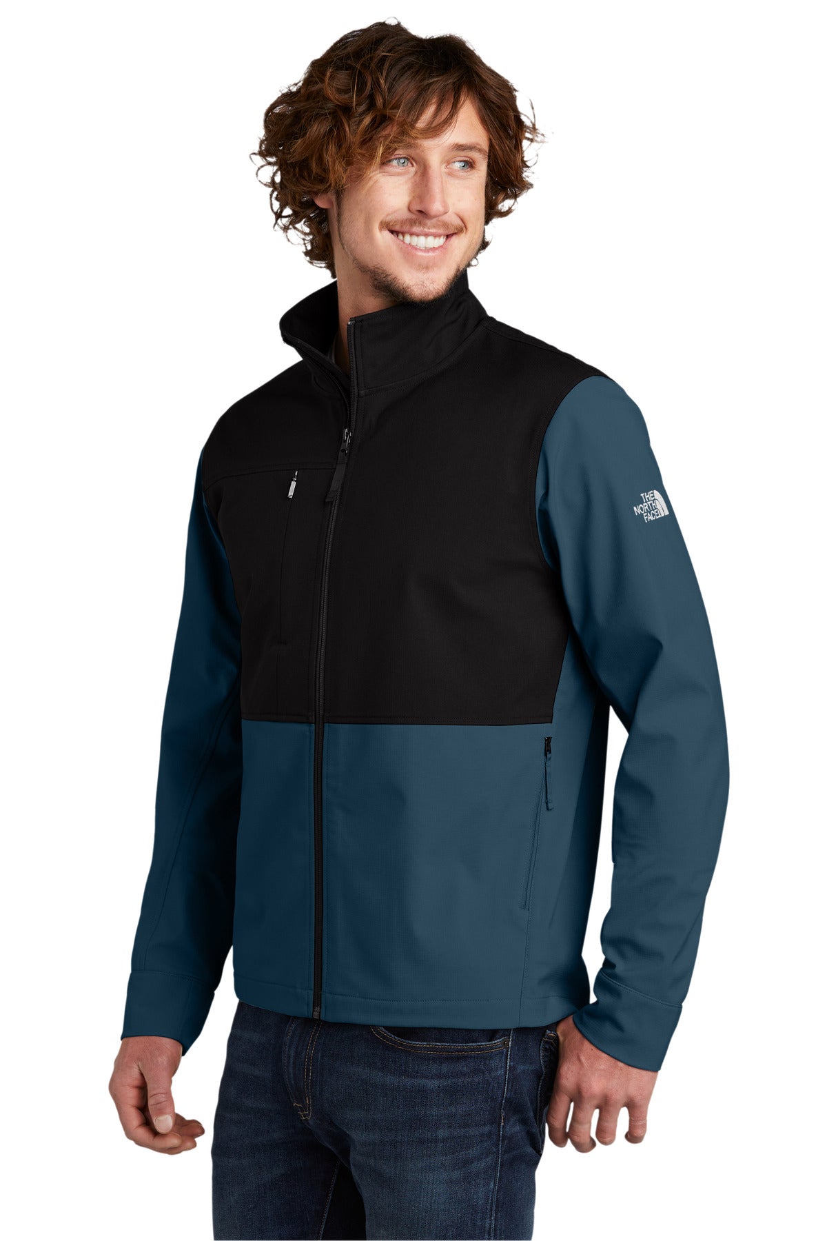 Blue Wing The North Face Castle Rock Soft Shell Jacket. NF0A552Z