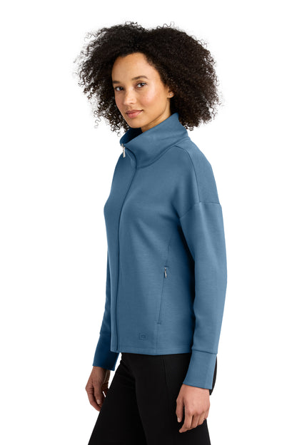 BlueMist OGIO Women's Transcend Full-Zip LOG860
