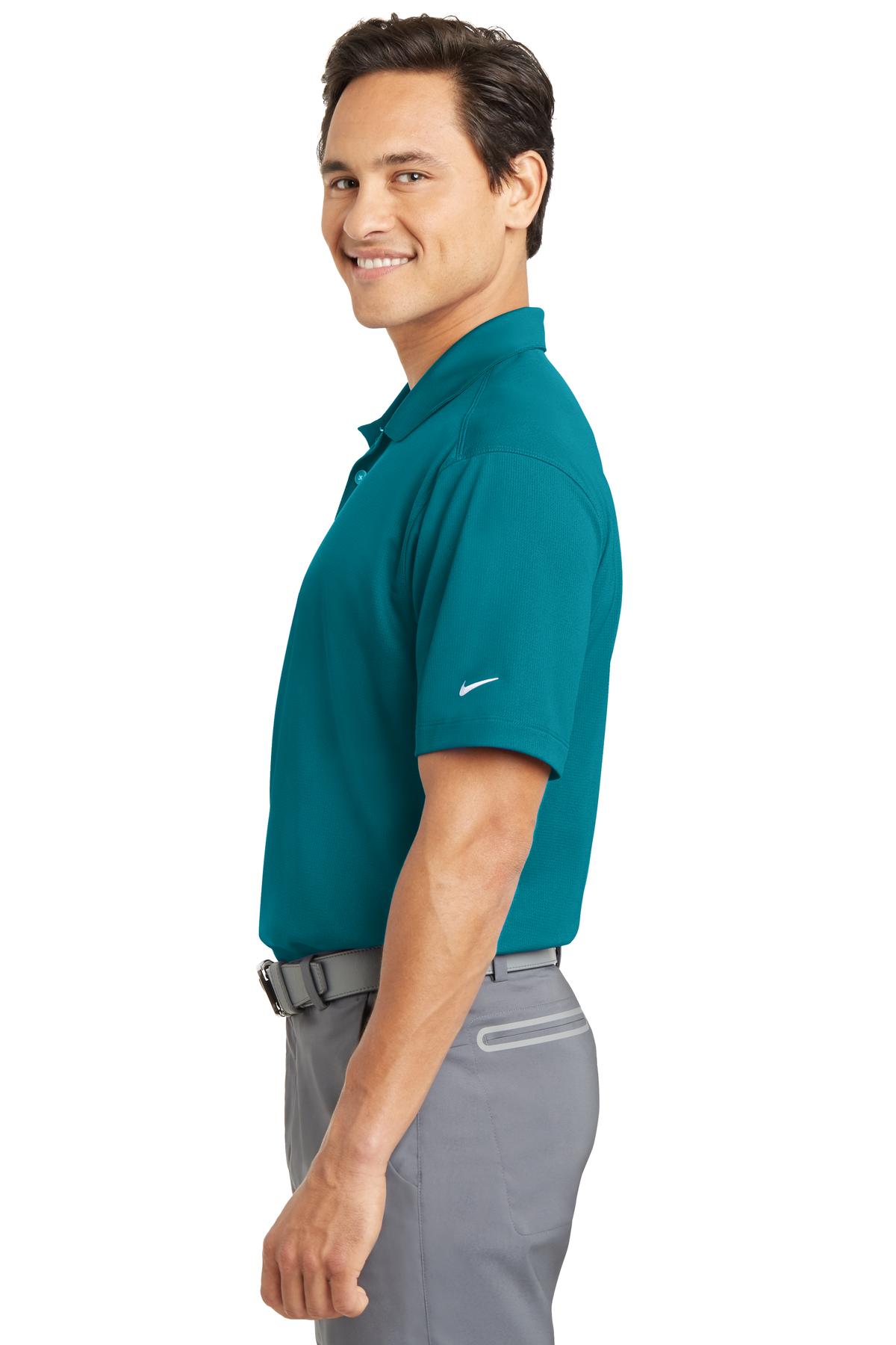 Blustery Nike Dri-FIT Vertical Mesh Polo. 637167
