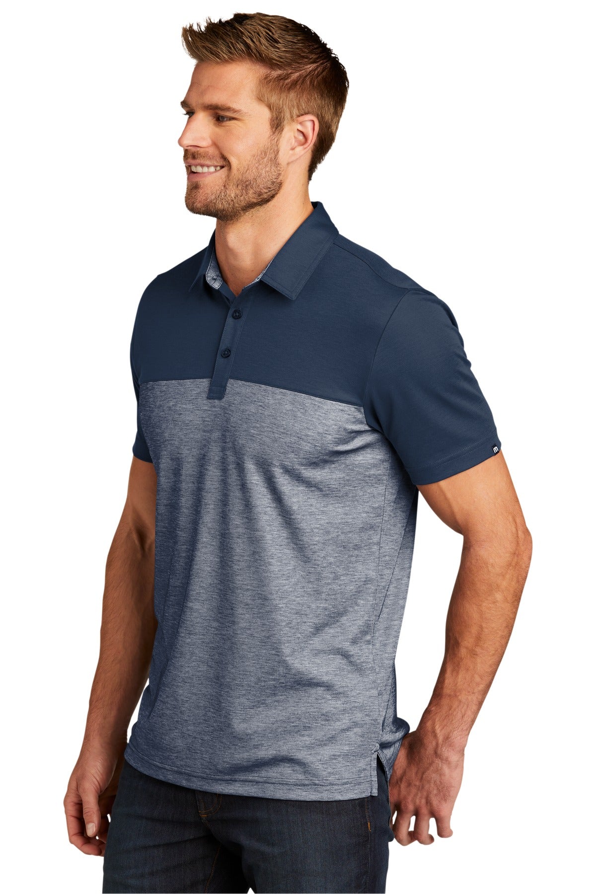 BNgs/BNgsH TravisMathew Oceanside Blocked Polo. TM1MU414