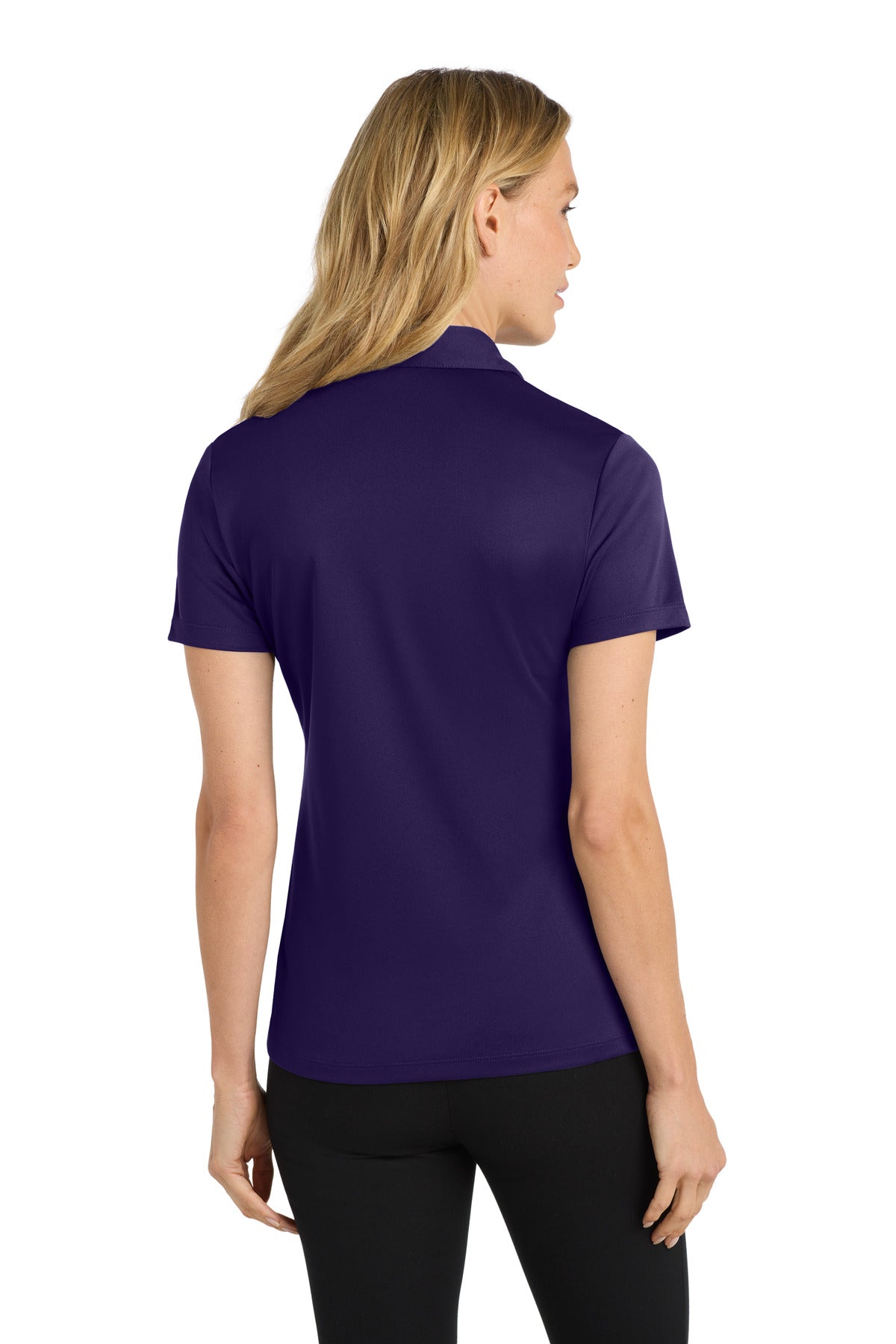 Bright Purple Port Authority Women's Silk Touch Performance Polo. L540