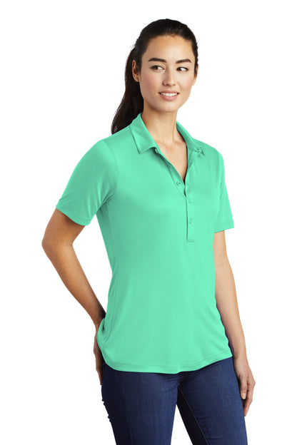 Bright Seafoam Sport-Tek Women's Posi-UV Pro Polo. LST520