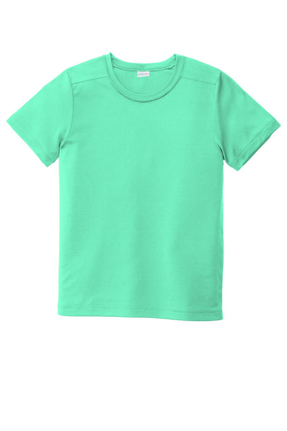 Bright Seafoam Sport-Tek Youth Posi-UV Pro Tee. YST420