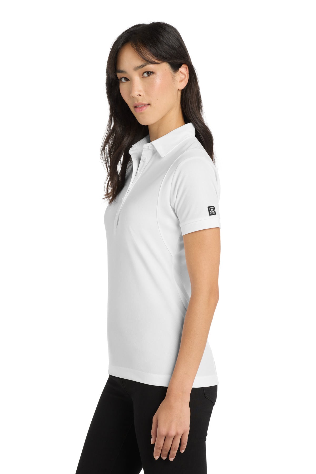 Bright White OGIO - Jewel Polo. LOG101
