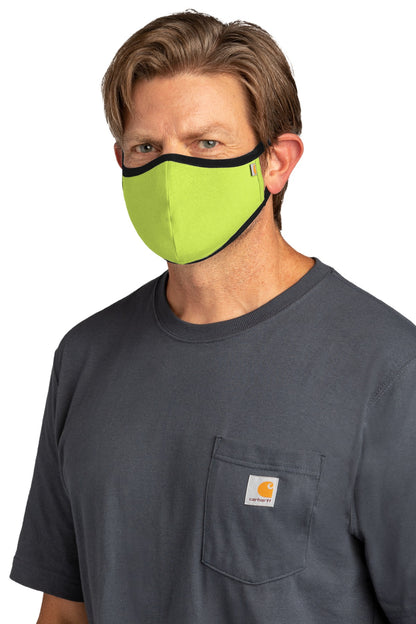 BrightLime Carhartt Cotton Ear Loop Face Mask (3 pack) CT105160