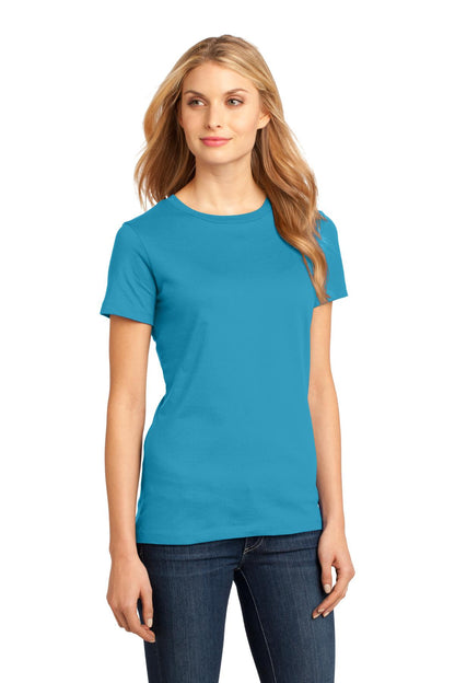 Brt Turquoise District Women's Perfect Weight Tee. DM104L
