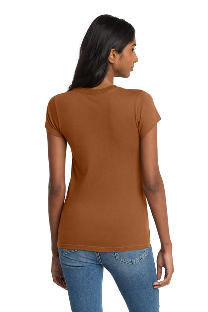 Burnt Orange District Women's Fitted The Concert Tee DT5001