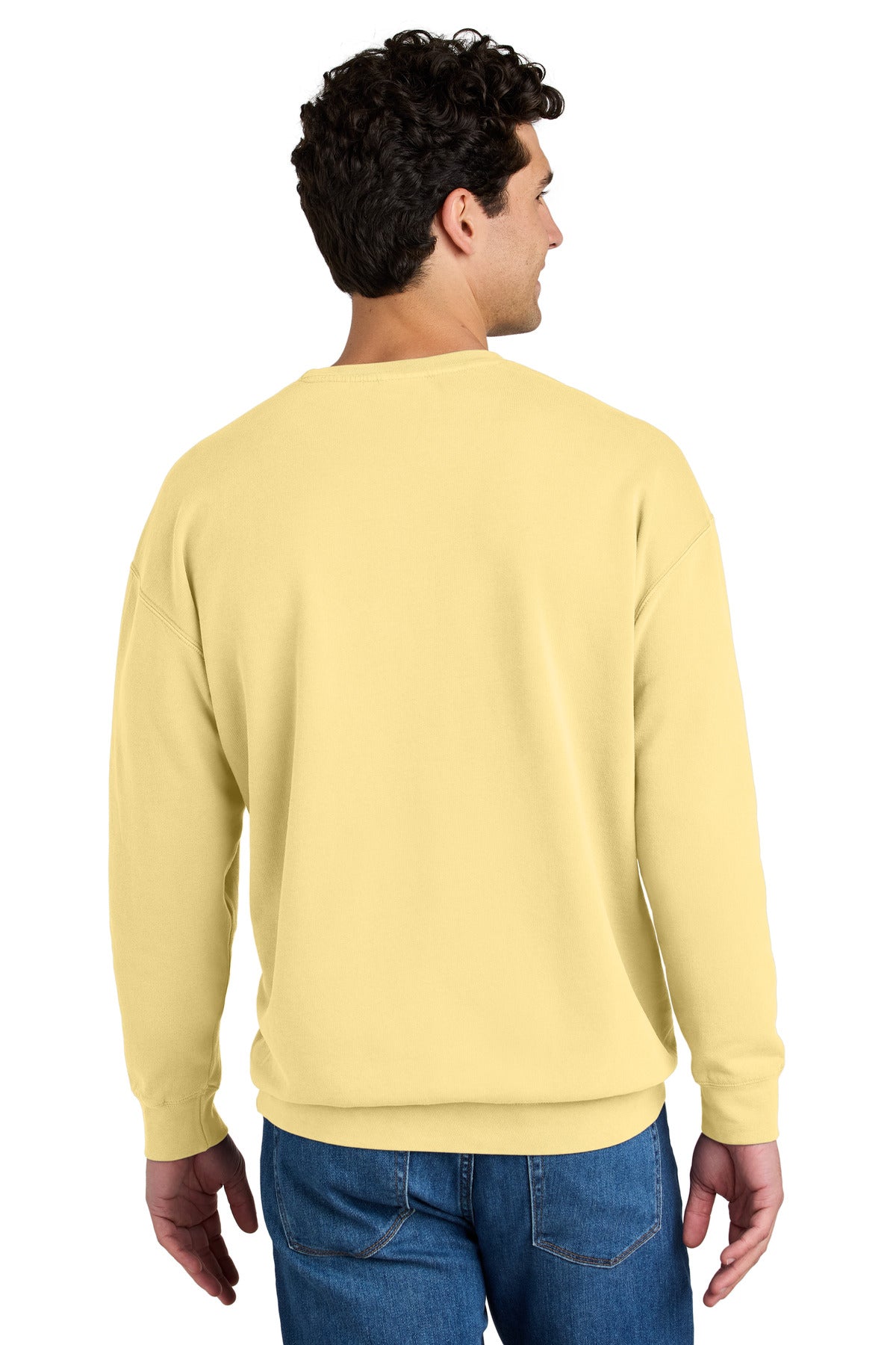 Butter Comfort Colors Lightweight Crewneck Sweatshirt 1466