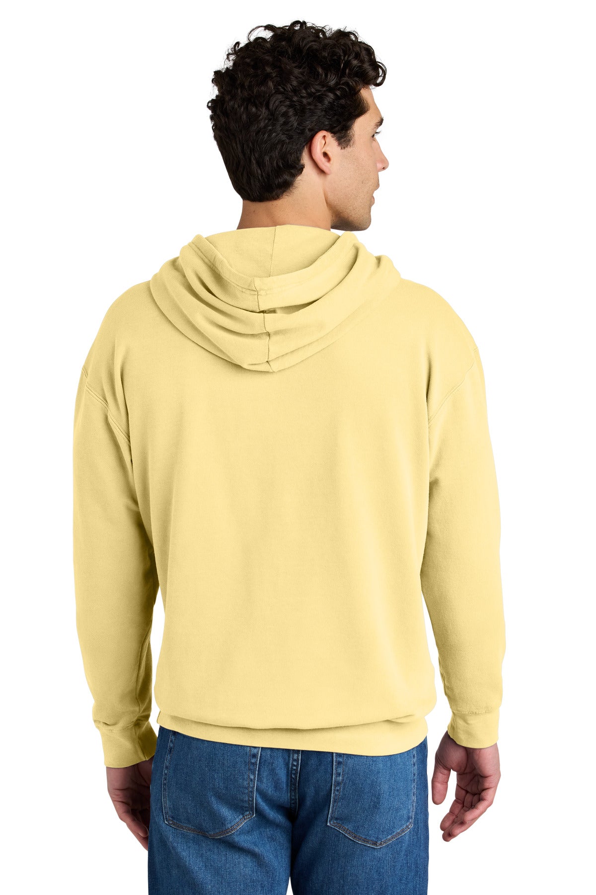 Butter Comfort Colors Lightweight Hooded Sweatshirt 1467
