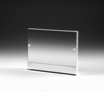 Acrylic Magnetic Frame - 4" x 6" Insert - Screen Print