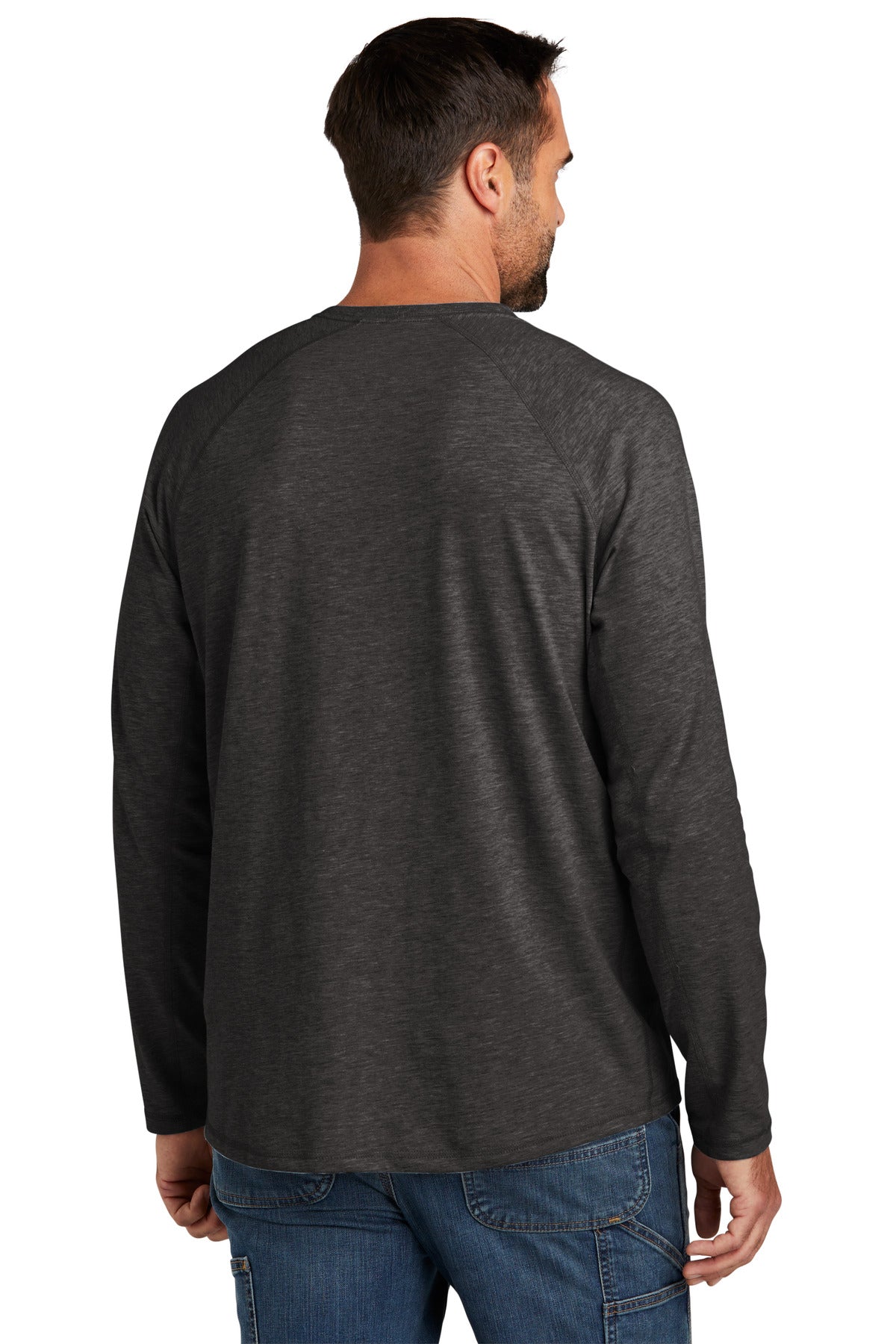 CarbonHthr Carhartt Force Long Sleeve Pocket T-Shirt CT106656