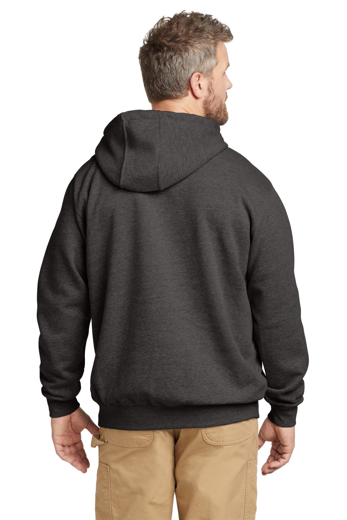 CarbonHthr Carhartt Tall Midweight Hooded Sweatshirt CTTK121