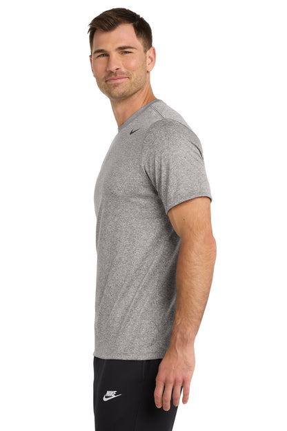 CarbonHthr Nike Team rLegend Tee DV7299