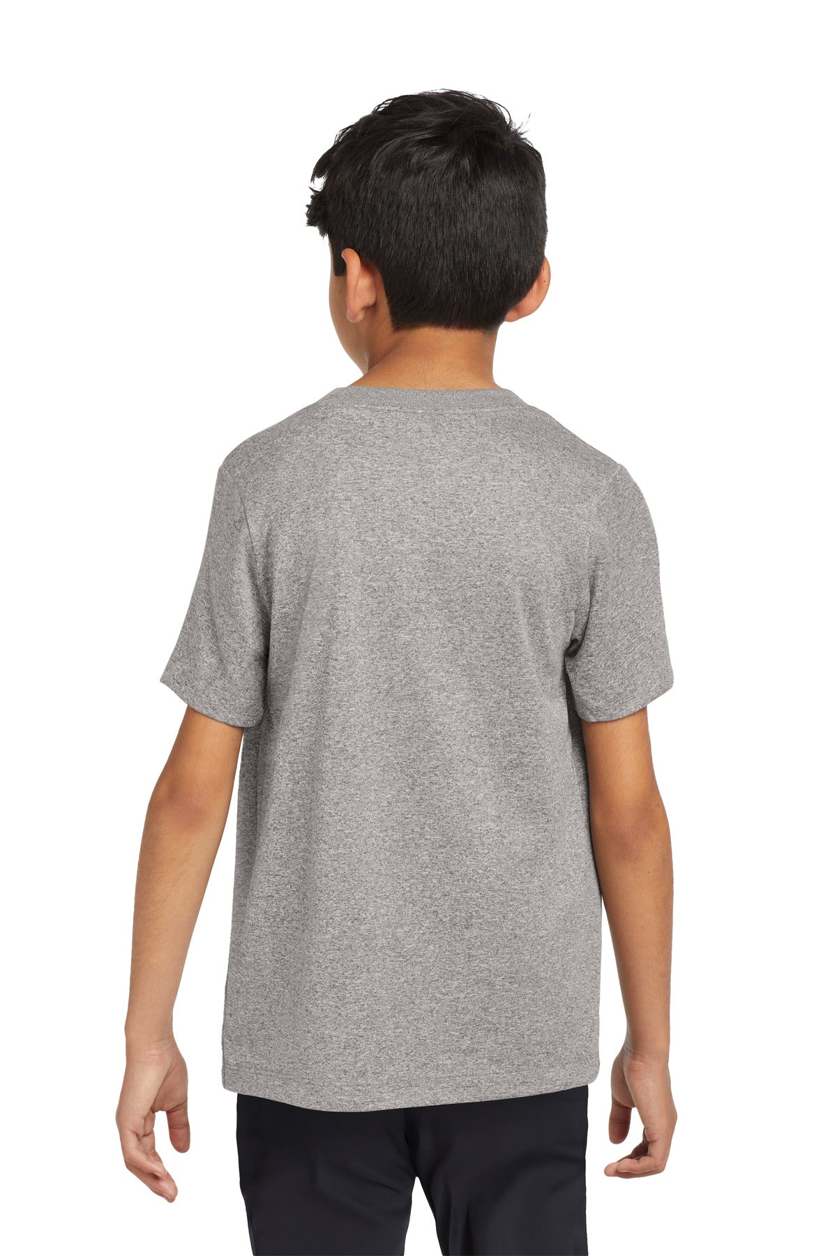 CarbonHthr Nike Youth Team rLegend Tee DV7317