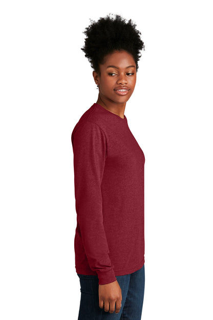 Cardinal Next Level Apparel Adult CVC Long Sleeve Tee NL6211