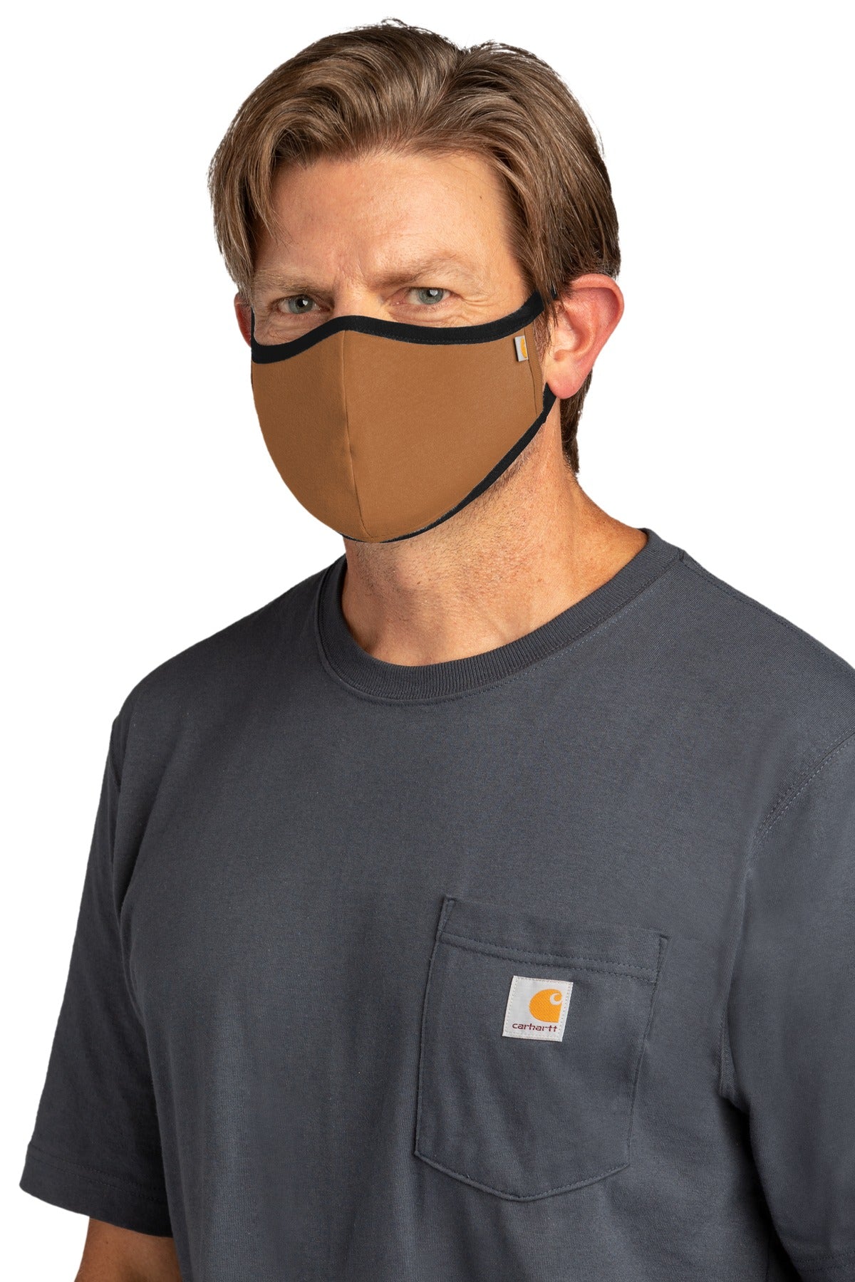 CarharttBr Carhartt Cotton Ear Loop Face Mask (3 pack) CT105160