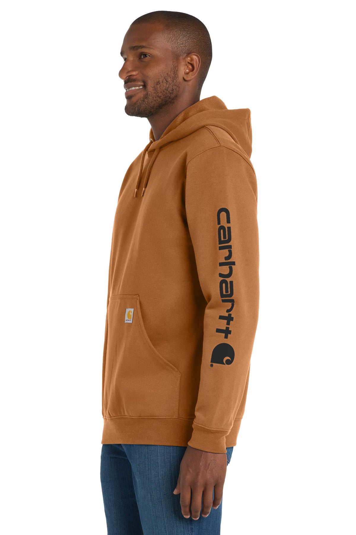 CarharttBr Carhartt Midweight Hooded Logo Sweatshirt CTK288