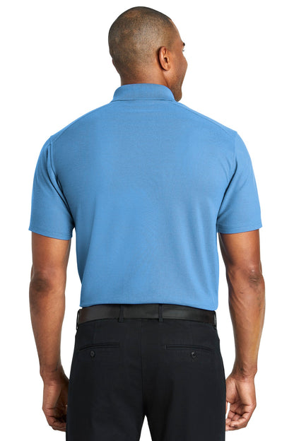 Carolina Blue Port Authority EZPerformance Pique Polo. K600