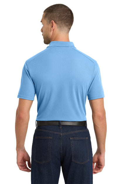Carolina Blue Port Authority EZPerformance Pique Polo. K600