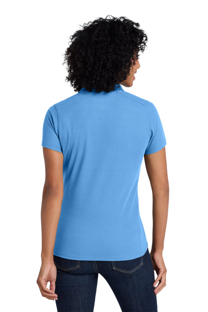 Carolina Blue Port Authority Women's EZPerformance Pique Polo. LK600