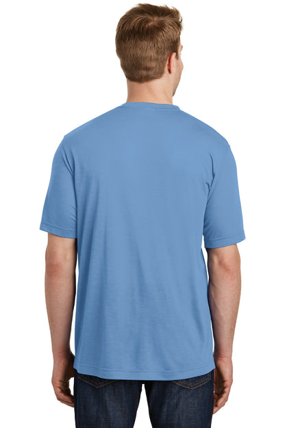 Carolina Blue Sport-Tek PosiCharge Competitor Cotton Touch Tee. ST450