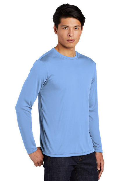 Carolina Blue Sport-Tek Tall Long Sleeve PosiCharge Competitor Tee. TST350LS