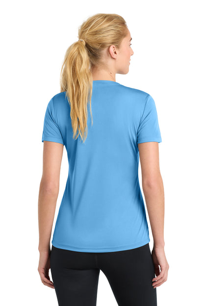 Carolina Blue Sport-Tek Women's PosiCharge Competitor Tee. LST350