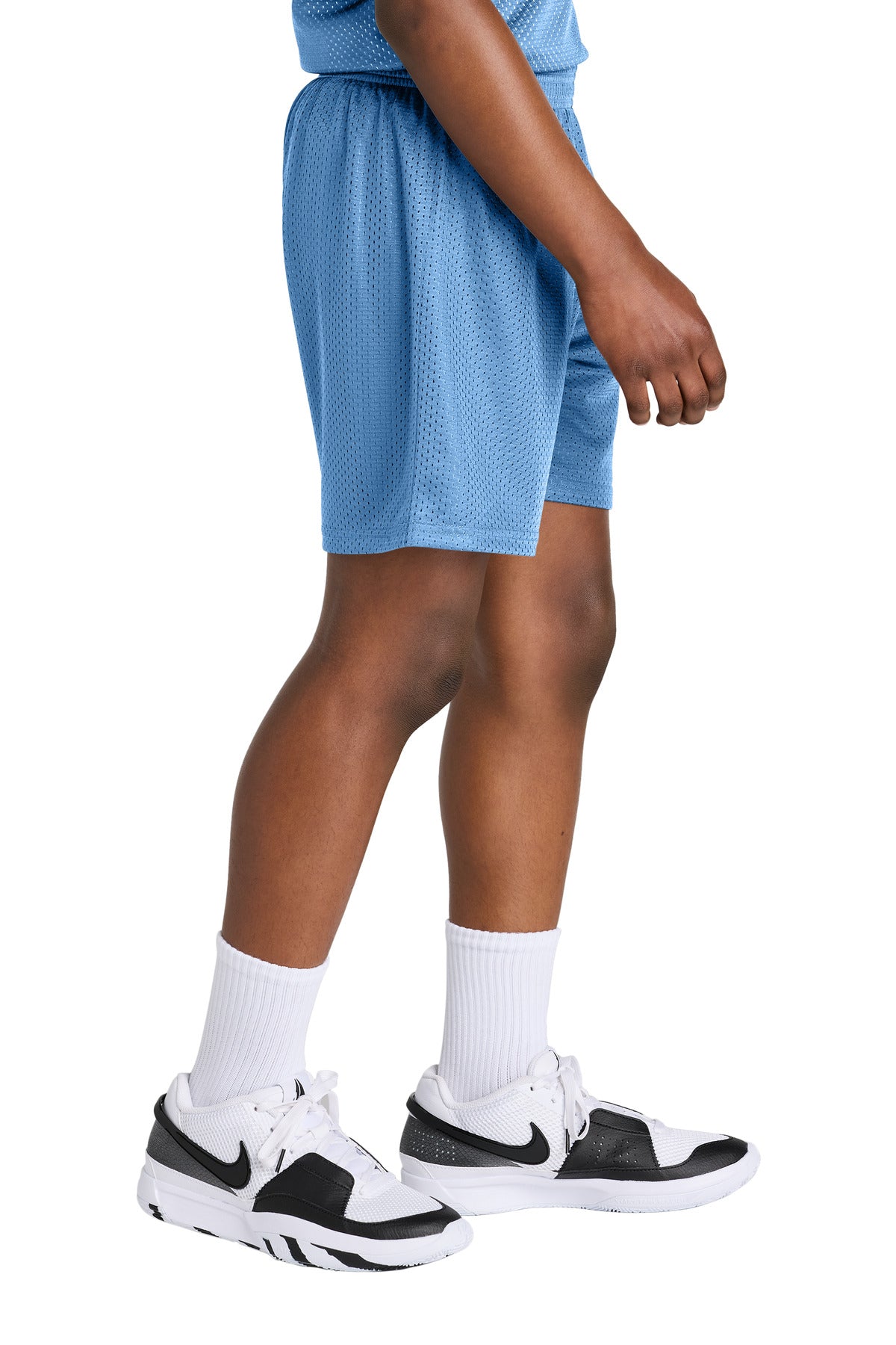 CarolinaBl Sport-Tek Youth PosiCharge Mesh 5" Short YST5100