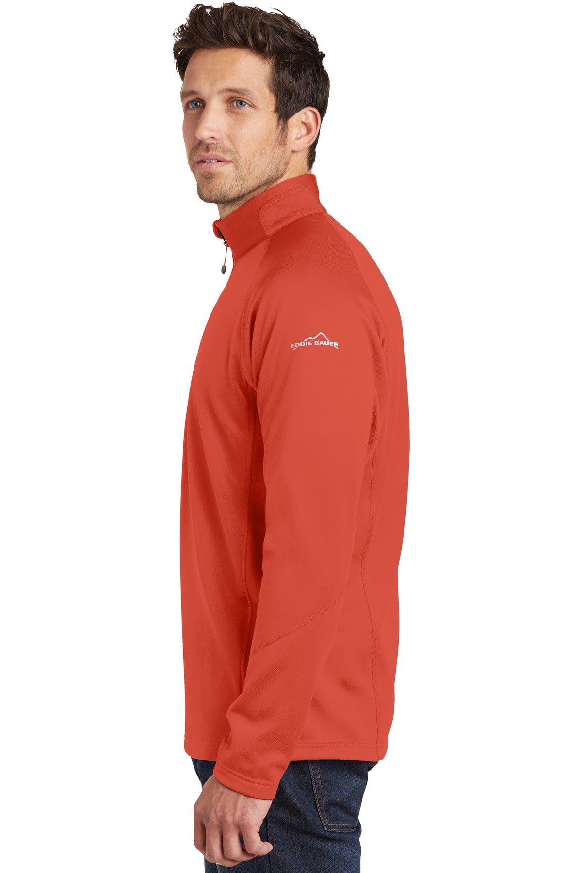 Cayenne Eddie Bauer 1/2-Zip Performance Fleece. EB234