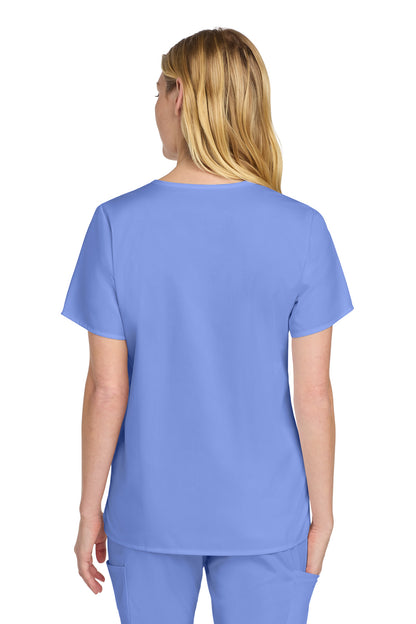 Ceil Wink Women's WorkFlex V-Neck Top WW4560