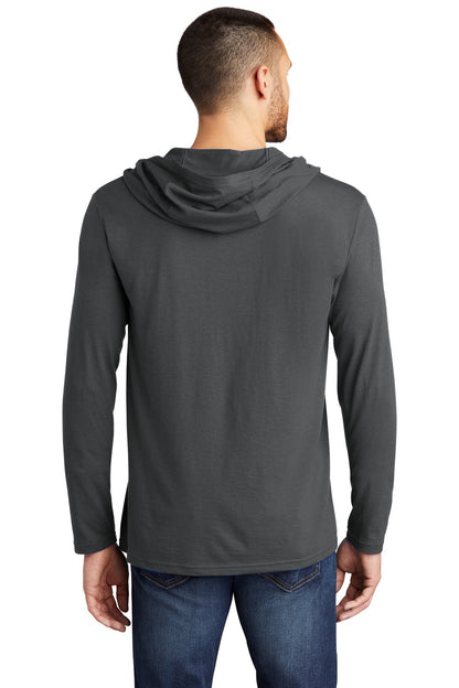 Charcoal District Perfect Tri Long Sleeve Hoodie. DM139