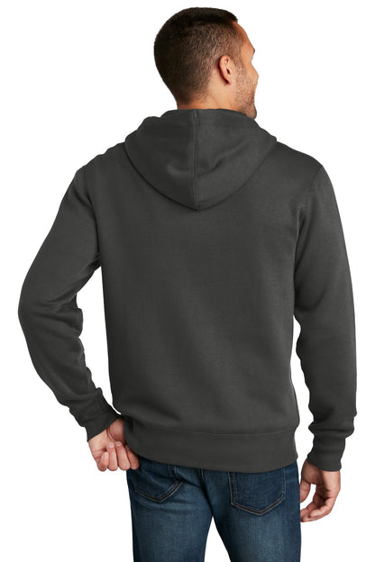 Charcoal District Perfect Weight Fleece Full-Zip Hoodie DT1103