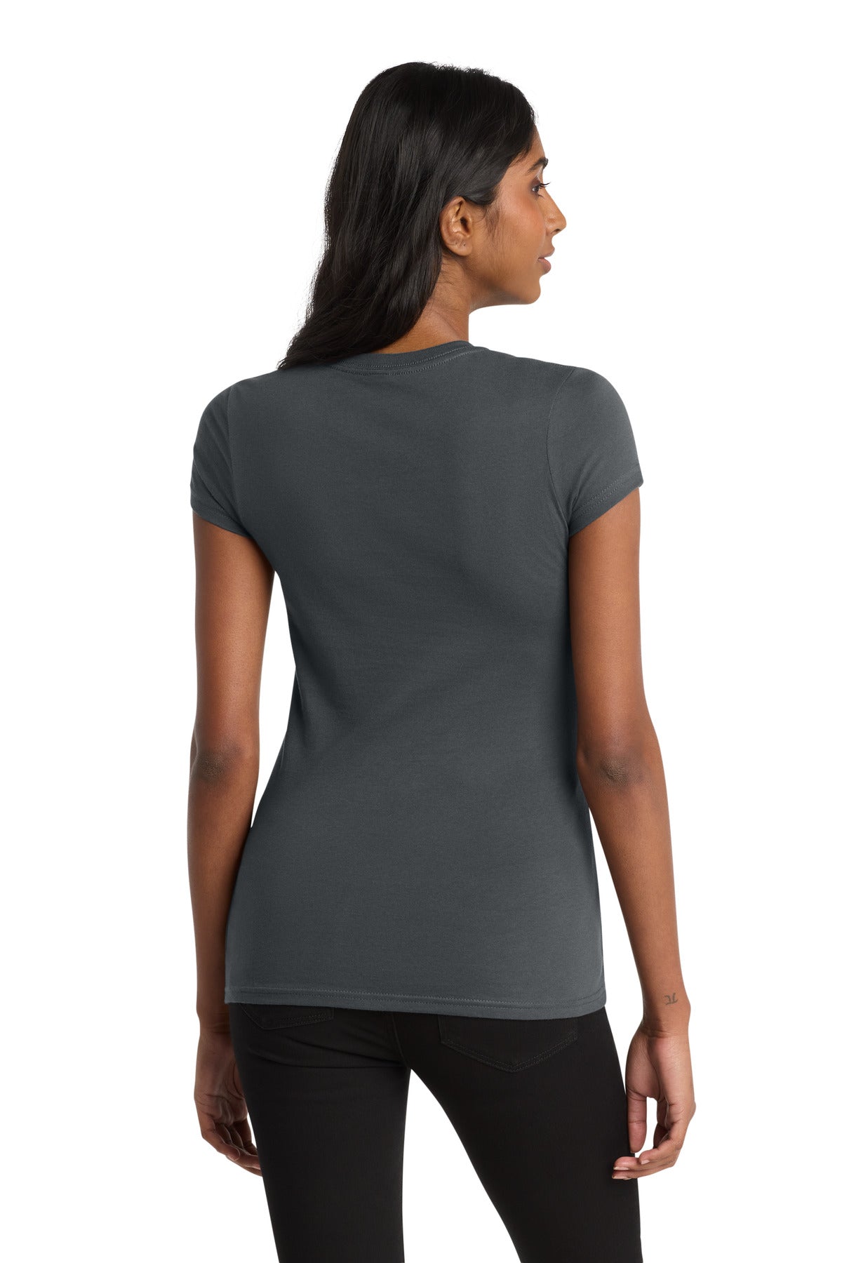 Charcoal District Women's Fitted Very Important Tee . DT6001