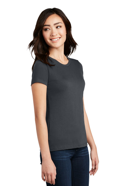 Charcoal District Women's Perfect Blend CVC Tee. DM108L