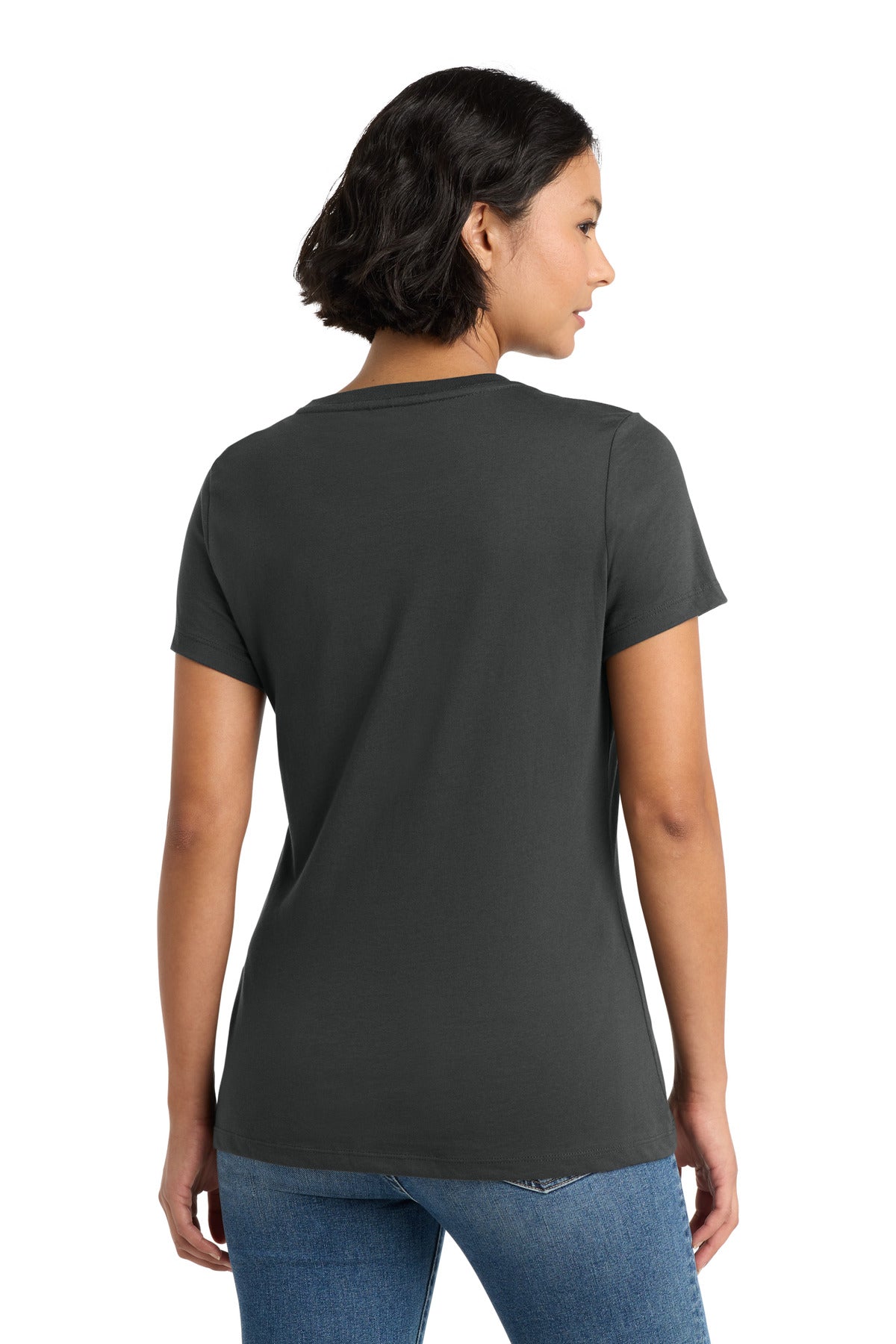 Charcoal District Women's Perfect Weight Tee. DM104L