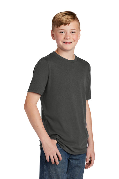 Charcoal District Youth Perfect Tri Tee. DT130Y