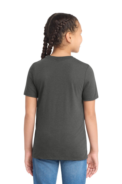 Charcoal District Youth Perfect Tri Tee. DT130Y