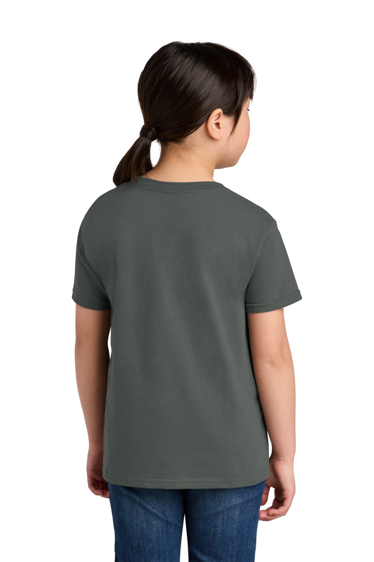 Charcoal Gildan Youth Softstyle T-Shirt 64000B